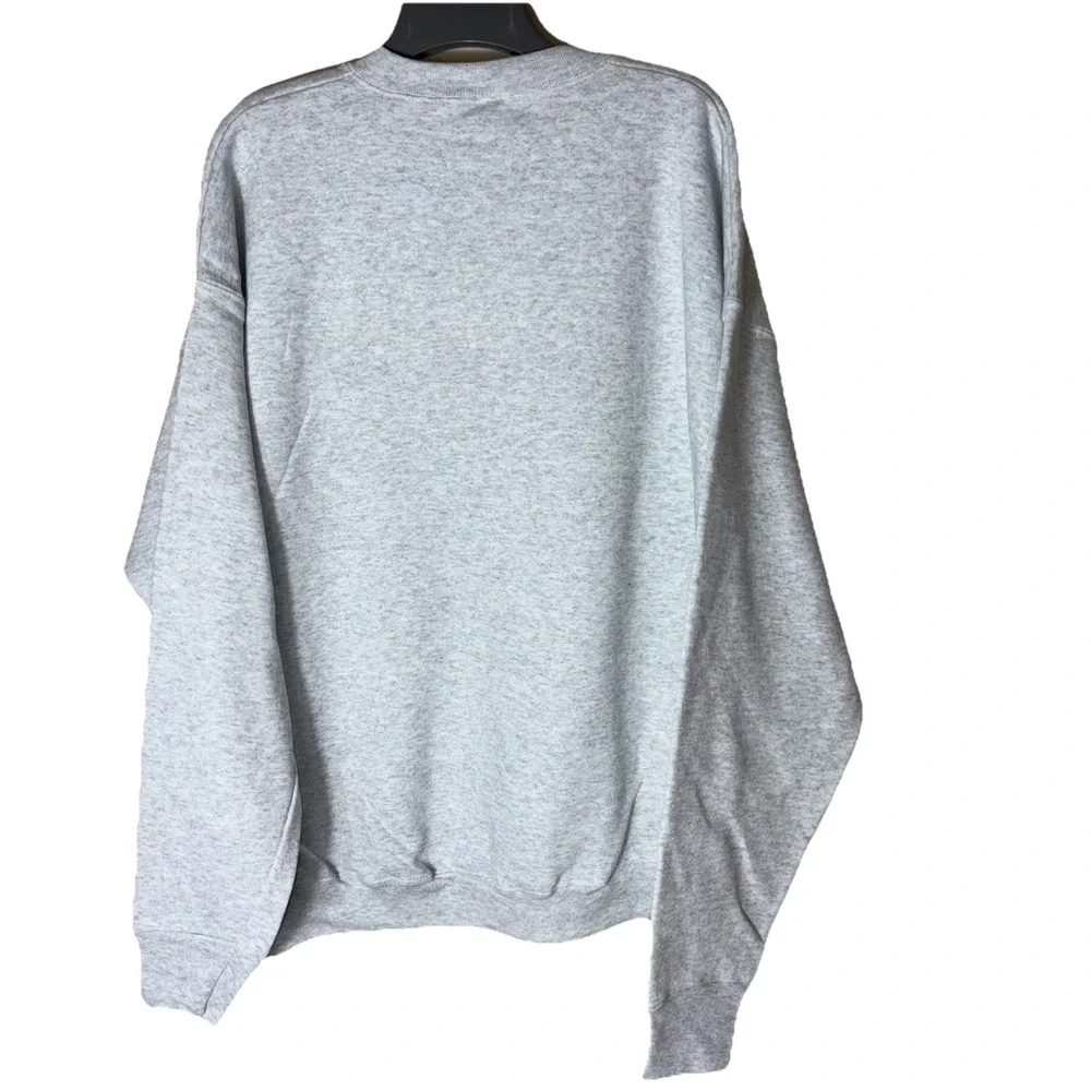 Vintage 1990s Fruit of the‎ Loom Abercrombie XL Gray Sweatshirt, Retro Style